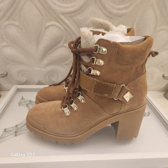 Marc Fisher Leather Strap up boots. NWOT. Size 6.5 - Picture 2 of 13